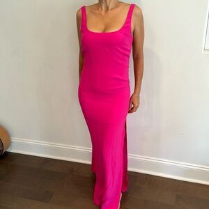 NWT Staud Hot Pink Dress